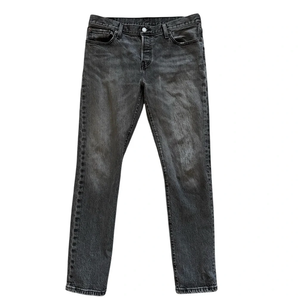 Levi’s 501 Original Gray Straight Leg Jeans - Fits 32x30